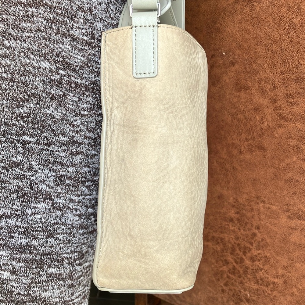 ALL SAINTS Cooper Mini nubuck crossbody tote EUC - Picture 7 of 15